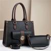 Bolso Tote de Alta Clase de Gran Capacidad a la Moda para Mediana Edad Bolso de Hombro Cruzado Atmosférico Bolso de Madre Versátil Bolso de Mano