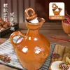 Olla de Aceite de Cerámica Tanque de Cerdo de Cocina Gran Capacidad Cilindro de Aceite de Colza Olla de Aceite Vieja Tanque de Aceite de Barro