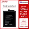 Adequado para Baterias de Celular Android Doméstico Hw Nova4/Maimang 7/Honor 20/Play/P10/20/30