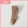 Medias para Niñas Primavera Nuevo Leggings para Niños Ropa Exterior Medias para Bebé Medias de Dibujos Animados Bordadas Pantalones de Danza para Niños