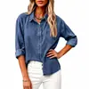Popular novo casaco cardigã jaqueta jeans em cores macaron, roupas femininas para todas as estações, novo estilo lavado e tratado com sal Amazon 2026