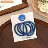 Set de Diademas Elásticas de Colores para Niñas Otoño e Invierno Sujetadores de Cola de Caballo Diademas Básicas Estilo Coreano Bandas Elásticas Accesorios para el Cabello