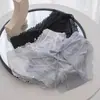 Braguitas de Encaje Sexy para Niña, Estilo Japonés, Ligeras, Transpirables, Amigables con la Piel, Tiro Medio, Entrepierna Antibacteriana, con Lazo