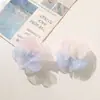 Sonhador Super Fada Sensação de Marshmallow Flores de Organza DIY Roupas Acessórios de Cabelo Broche Sapatos Chapéu Enfeites Acessórios