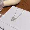 Colar Corrente de Cintura de Pérolas para Mulheres, Colar de Ano Novo, Corrente de Clavícula de Luxo Leve de Alta Qualidade, Colar Exquisito e Estiloso
