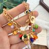 2025 Pulsera de Perlas Más Vendida para Mujer Versátil Gama Alta Nuevo Estilo Chino Retro Pulsera de Mano Temperamento Joyería de Mano Mariposa Venta al por Mayor