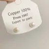 Pendientes de Perla de Agua Dulce de Lujo Ligero y de Gama Alta para el Viaje Diario Pendientes Personalizados Pendientes de Moda para Celebridades de Internet Pendientes