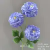 Flores Artificiais Azuis para Casamento Flores Falsas de Teto Decoração de Casamento Parede de Flores Arranjo de Flores de Chão para Casamento Materiais para Arranjo de Flores de Seda