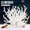 Pacote de Decoração de Coral de Resina para Aquário Árvore de Coral Simulação Cena de Aquário Marinho Casa de Fuga de Coral de Resina para Peixes e Camarões Decoração