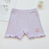 Leggings Finas de Verão para Meninas Calças Pretas e Brancas Infantis Roupas Infantis Forradas com Algodão Modal Shorts Antiluz para Bebês