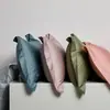 Funda de edredón de color sólido de algodón de fibra larga de alta gama, Sábana bajera de una pieza, Sábana bajera individual 100% algodón, Funda protectora, Par de fundas de almohada