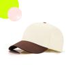 Gorra Visera Protección Solar Personalizada Cuatro Estaciones Versión Coreana Bloqueo de Color Dopamina Gorra de Béisbol de Cinco Paneles Transfronteriza Otto Estilo Popular