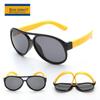 Óculos de Sol Polarizados Infantis 2026 Óculos de Silicone Venda Direta da Fábrica Óculos Aviador para Meninos e Meninas Óculos de Sol para Bebê 806