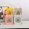 Bolso de Fieltro Guofeng Bolso de Mano Gran Capacidad Niña de Dibujos Animados Explosivo Portátil Ligero Dulce Portátil