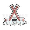 Deportes de Hockey Popote Mascota Popote Espiral Dibujo Animado Parche de Hebilla de Popote Personalizado Colorido Decorativo de Grado Alimenticio Codo