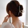 Pinza de tiburón extragrande de 13 cm, pinza para el cabello para recogido, elegante pinza de tiburón de gelatina, pinza para el cabello para la parte trasera de la cabeza, adorno para la cabeza japonés y coreano