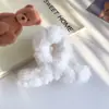 Pinza para el Cabello de Peluche para Mujeres con Poco Volumen de Cabello, Pinza de Lujo Otoño e Invierno para la Parte Trasera de la Cabeza, Pinza de Tiburón para el Cabello, Accesorio para el Cabello, Pinza Mediana para el Cabello