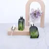 Botella Dropper Cuadrada Plana de Alta Calidad del Fabricante 30ml Botella Sub-botella de Aislamiento de Esencia Se Puede Personalizar con Color y Logo Impreso