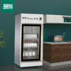 Armário de Desinfecção Mengshi Cantina Comercial Escola Hotel Vertical Temperatura Média Ozônio Porta Única Armário de Desinfecção Louça Limpeza Tigela