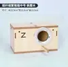 Jaula para Pájaros Pet Shangtian Caja de Cría para Loros Peonía Piel de Tigre Xuan Feng Nido de Madera Cálido para Incubación Suministros
