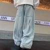 Jeans de Primavera para Meninos Jeans de Primavera Roupas Novas Infantis Jeans Infantil para Meninos Grandes Adolescentes Calças Largas Personalizadas Modernas
