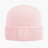 Gorro de Punto Cálido Imitación Cachemir Lana Australiana, Gorro de Invierno Moderno con Puño, Versátil para Protección contra el Frío