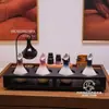 Olla de Aceite Esencial para Spa Tailandés Salón de Belleza Cerámica Hoja Botella de Aceite Esencial Aromaterapia Mezcla Dispensación Bandeja de Spa Set