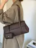Bolso de mano tipo axila de moda coreana para mujer, nuevo y moderno bolso Boston para el día a día 2026 con diseño único, bolso de mano tipo tote