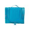 Bolsa de tocador portátil de gran capacidad con doble apertura para viajes, con tres cremalleras, impermeable y resistente al desgaste, bolsa de almacenamiento para cosméticos