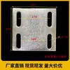 Piezas Incrustadas de Placa de Acero Galvanizado, Placas de Acero Incrustadas, Placas de Acero Galvanizado, Bases de Tubería de Acero, Conectores de Estructura de Acero para Ingeniería de Fachadas