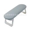 Almohada de mano para decoración de uñas, portátil, plegable, fácil de limpiar, cómoda y antideslizante, para tienda de decoración de uñas.