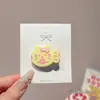Grampo de Cabelo Fofo Peixe Brilhante Cabeça de Gato Kt Desenho Animado Estilo Creme Clipe Lateral Doce Versátil Grampo de Cabelo Acessório de Cabelo