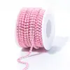 Qiaoqiao Nova Cor Corrente de Garra Proteína Mocha Rolo Completo 2mm Corrente de Strass Galvanizada Intensa Corrente DIY para Bagagem Acessórios de Vestuário