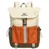 Mochila de Nuevo Estilo Japonés Bolso Escolar de Estudiante de Gama Alta para Hombres y Mujeres Mochila Ligera para Senderismo y Montañismo Casual de Viaje Color Contrastante