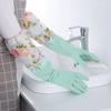 Nuevos Guantes de Terciopelo Gruesos de Manga Larga Invierno Impermeables y Cálidos para Lavar Platos, Lavar Ropa, Limpieza de Cocina, Tareas Domésticas, Guantes en Stock