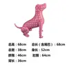 Modelo de Perro Inflable de PVC Ropa para Cachorros Mascotas Accesorios para Exhibición de Fotos Modelo de Perro Juguete Animal de Plástico