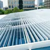 Persianas venecianas de aluminio en forma de lanzadera para exteriores, parasol, lamas exteriores, lamas inteligentes tipo lanzadera para tejado