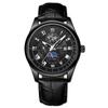 Reloj popular de comercio exterior transfronterizo para hombre, reloj luminoso resistente al agua con correa de cuarzo lunar, reloj de camarones para hombre