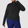 Tops de Yoga Talla Grande para Mujer, Aspecto Adelgazante, Chaquetas Deportivas con Cremallera Otoño e Invierno, Chaquetas Fitness de Alta Elasticidad para Personas con Sobrepeso