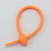 Cuerda de silicona brida de silicona cable de silicona extensible suave cordón para llavero material para colgante de bolsa de juguete de muñeca DIY