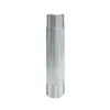 Tubo de aço inoxidável 304 com conector reto de rosca externa, tubo de água de rosca externa em ambas as pontas, resistente à corrosão e não propenso a ferrugem
