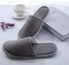 Hotel, Salón de Belleza, Club de Ocio y Entretenimiento, Pantuflas Desechables Antideslizantes de Algodón y Lino, Productos Desechables al por Mayor