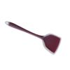 Espátula de Silicona para Sartenes Antiadherentes, Espátula de Silicona Especial con Mango Largo, Espátula Grande para Cocinar, Espátula de Silicona Antideslizante y Anti-quemaduras para Cocina