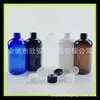 Botella gruesa de plástico para mascotas 250ml botella tipo almeja botella de champú botella de agua tónica 250ml botella de crema hidratante botella de rocío puro