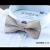 Traje formal para hombre casual británico coreano poliéster doble corbata de moño fabricantes de corbatas de moño de moda en stock