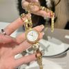 REBIRTH nueva cadena de reloj con mariposa estrellada festival para estudiante mujer lujo ligero estilo Chanel reloj de cuarzo transmisión en vivo