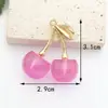 Fabricante de Accesorios de Joyería DIY de Cerezas Pequeñas de Colores, Joyería DIY Hecha a Mano de Dibujos Animados de Alta Calidad, Joyería DIY de Alta Calidad