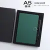 Cuaderno con Hebilla Redonda Estilo Nuevo Bloc de Notas para Reuniones de Oficina Negocios A5 Patrón de Tela Creativo Diario de Piel PU