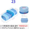 Cuerda para el pelo grande de rombo de 5 cm, anillo para el pelo, cuerda para el pelo de alto nivel, caja transparente de cristal rectangular para mujer, 20 cuerdas para la cabeza