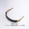 Nuevo en el nuevo mango de viga de pintura dorada mango de cuerda de algodón trenzado accesorios para olla de vidrio cerámico